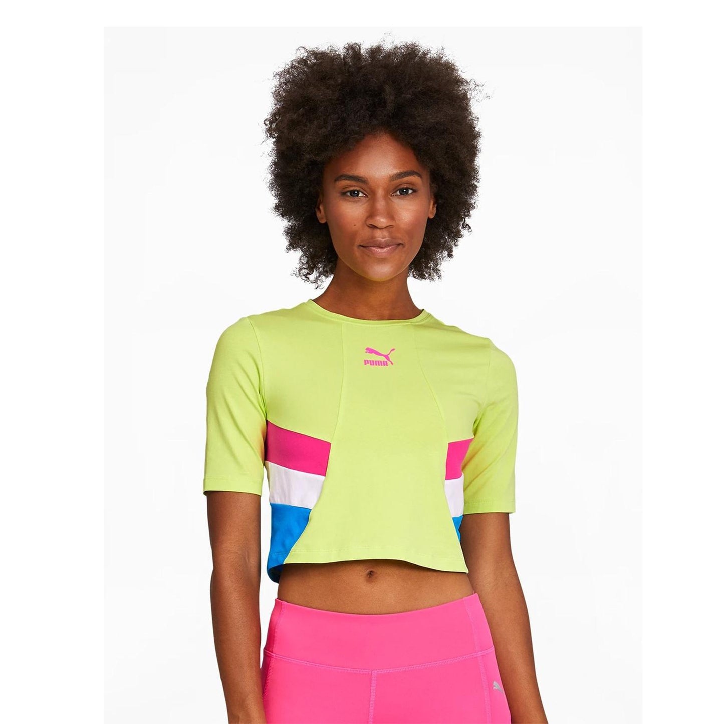 Top Puma Tfs Retro Crop Mujer