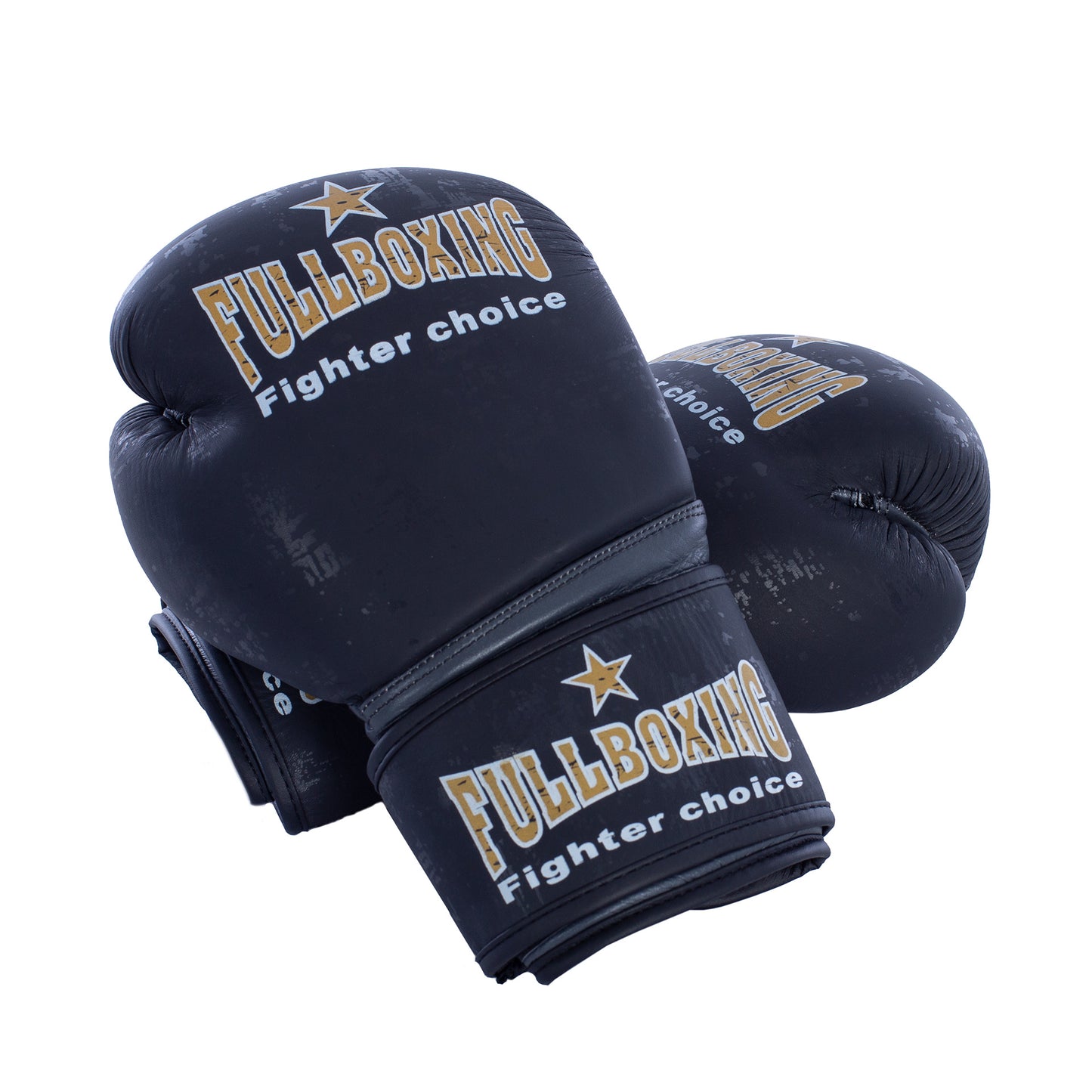 Par De Guantes Boxeo Fullboxing Piel Natural Ciclón