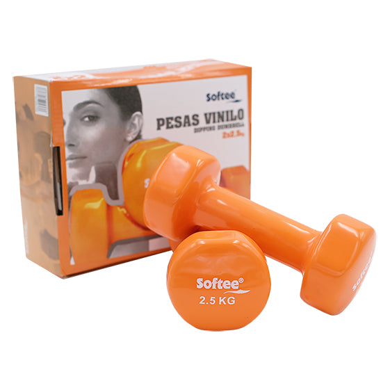 Juego Pesas Vinilo Softee