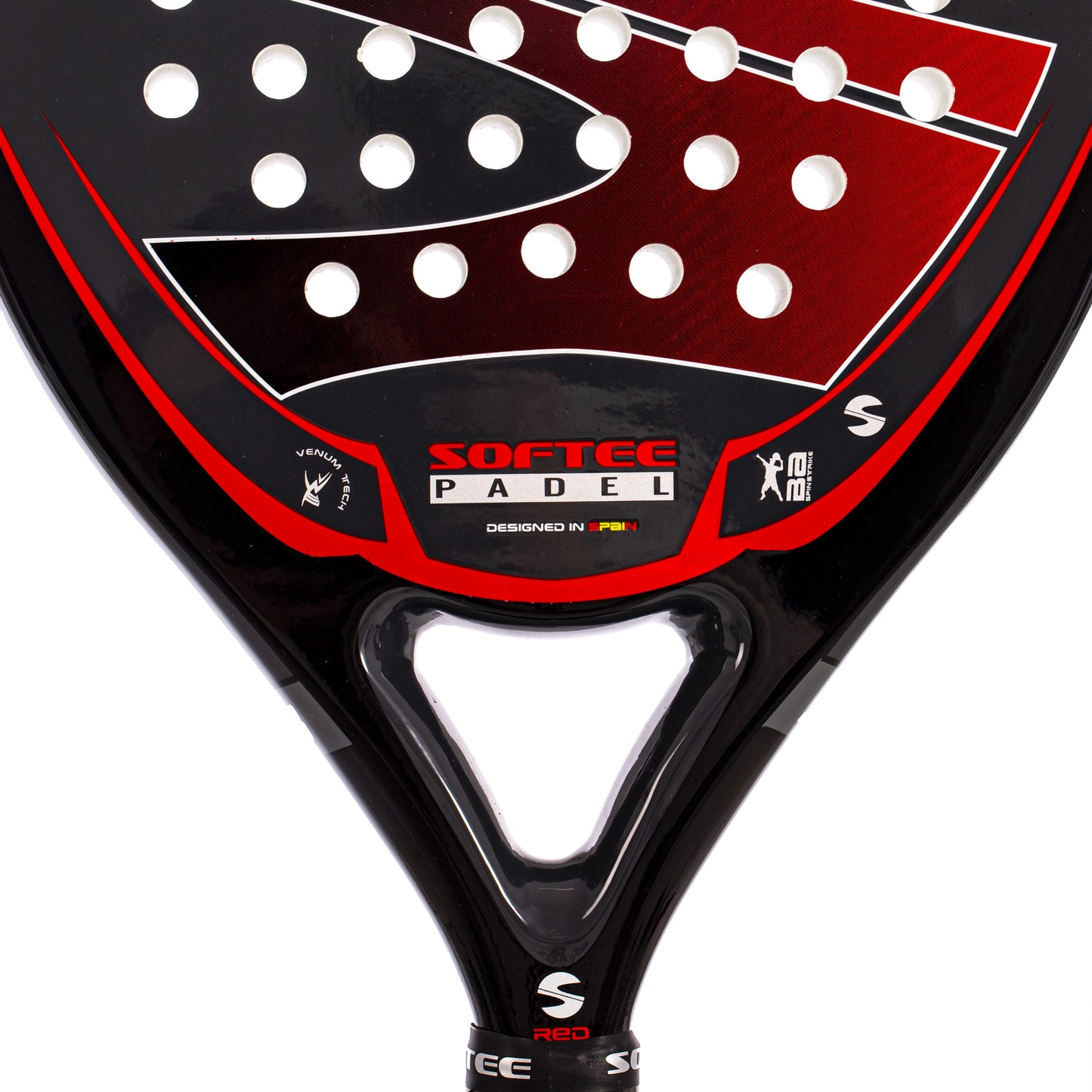 Pala Pádel Softee Pro Master Evolution Red