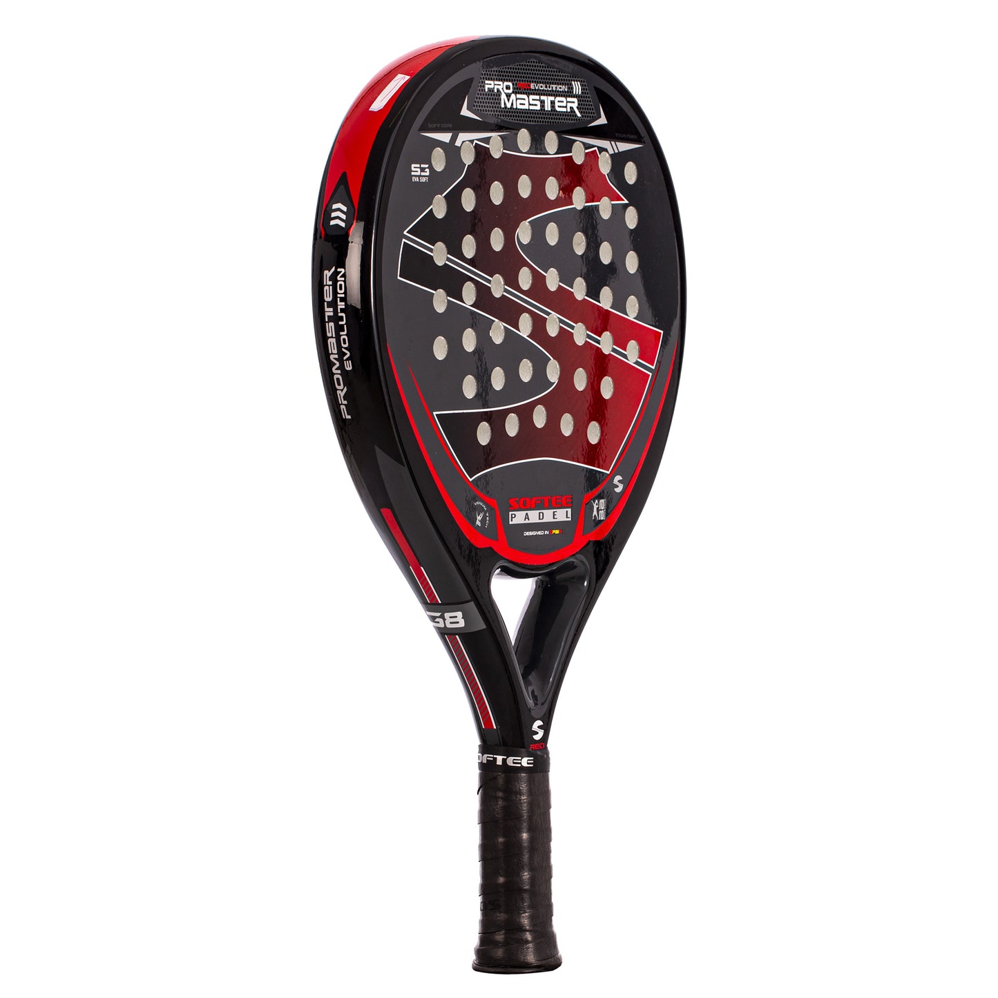 Pala Pádel Softee Pro Master Evolution Red