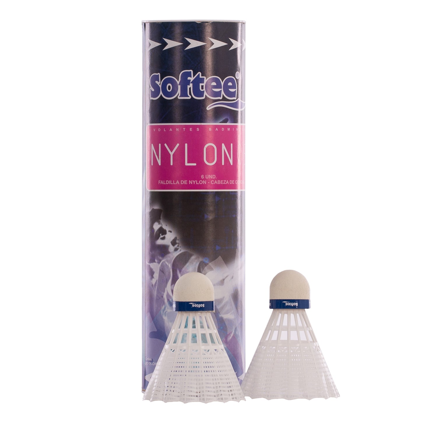 Volantes Badminton Softee 0.5 6Uds