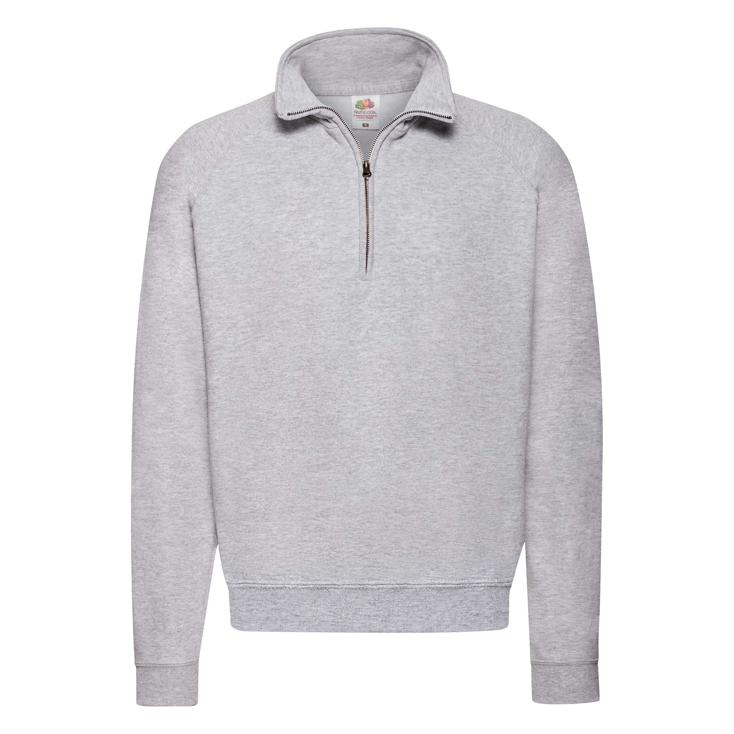 Sudadera Fruit Of The Loom Classic Zip Neck Adulto