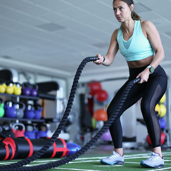 Cuerda Entrenamiento Funcional Con Gancho En El Extremo