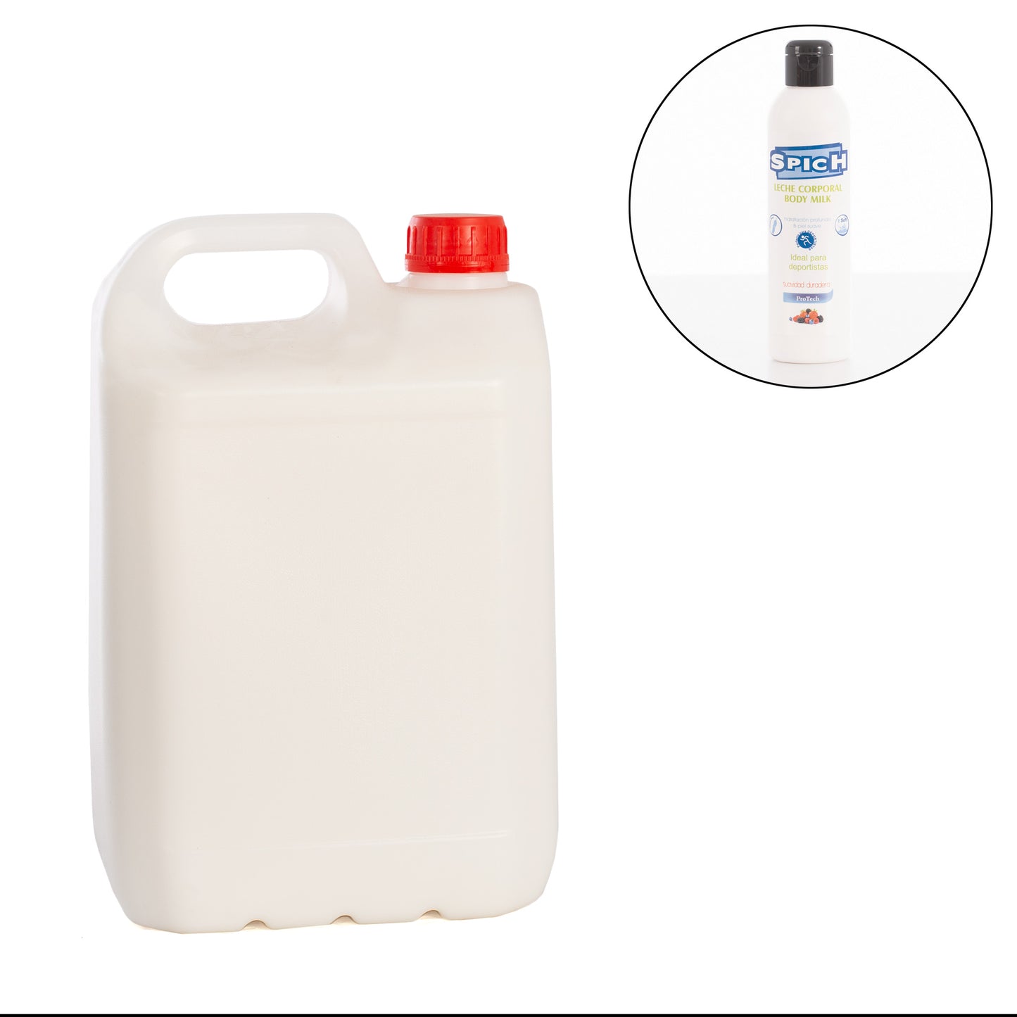 Garrafa 5L Body Milk Spich