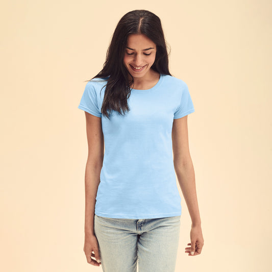 Camiseta Fruit Of The Loom Valueweight Ladies