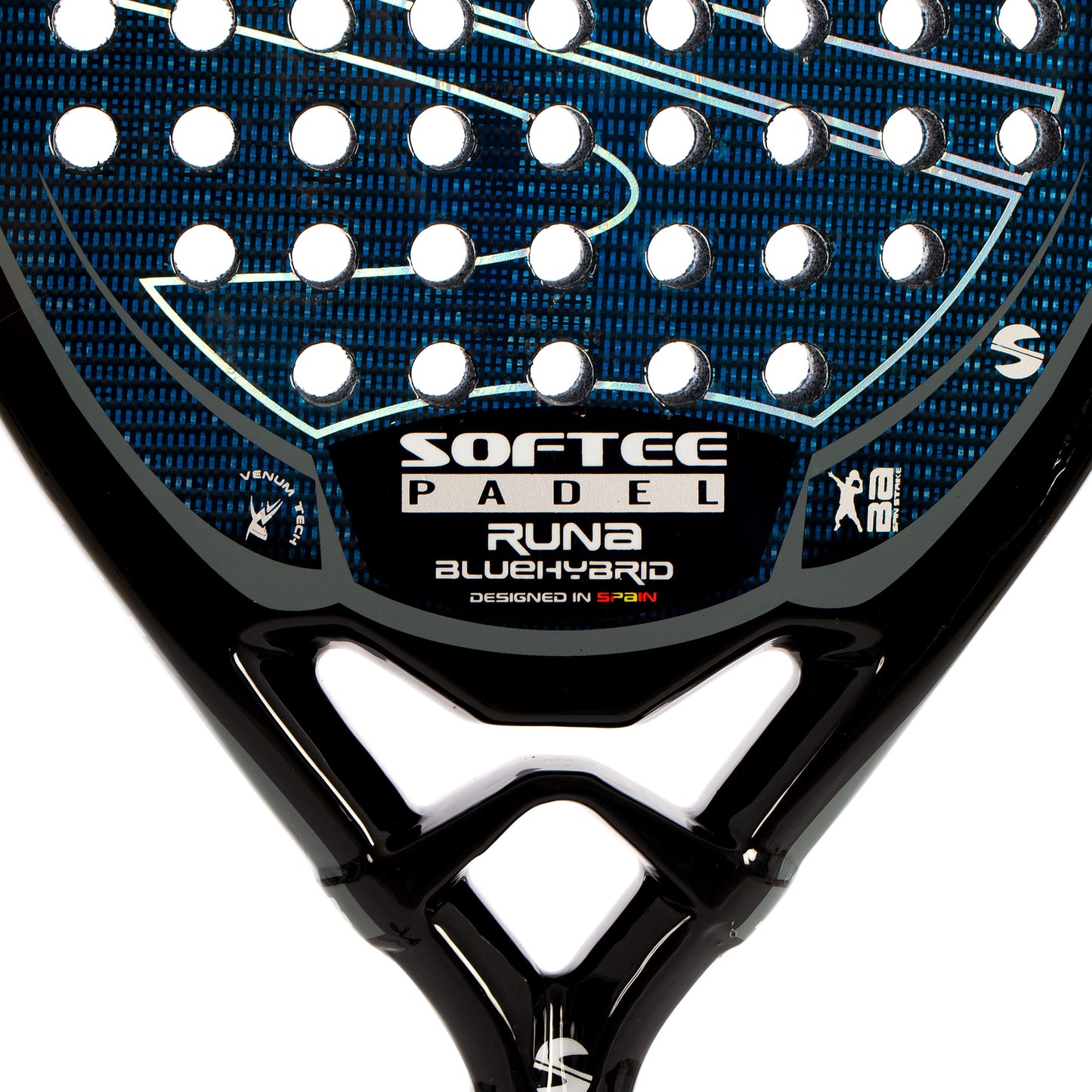 Pala Pádel Softee Runa Blue Hybrid