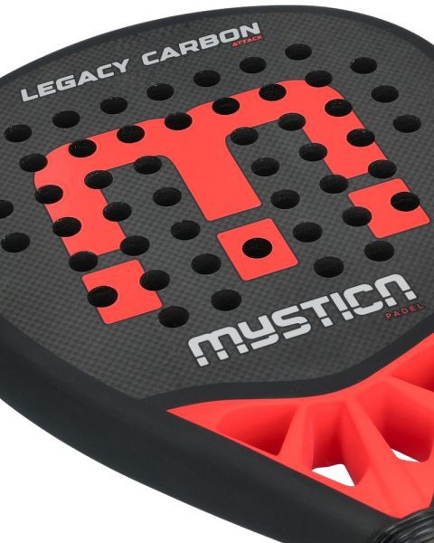 Pala Pádel Mystica Legacy Carbon Attack Red