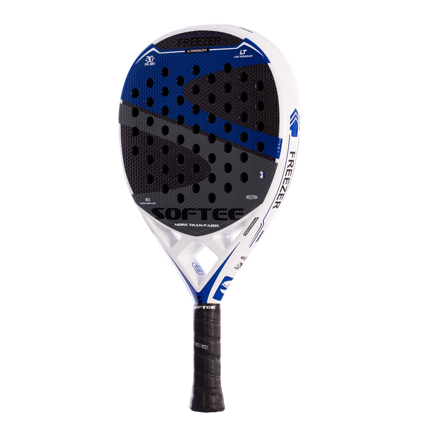 Pala Pádel Softee Freezer Carbon Blue