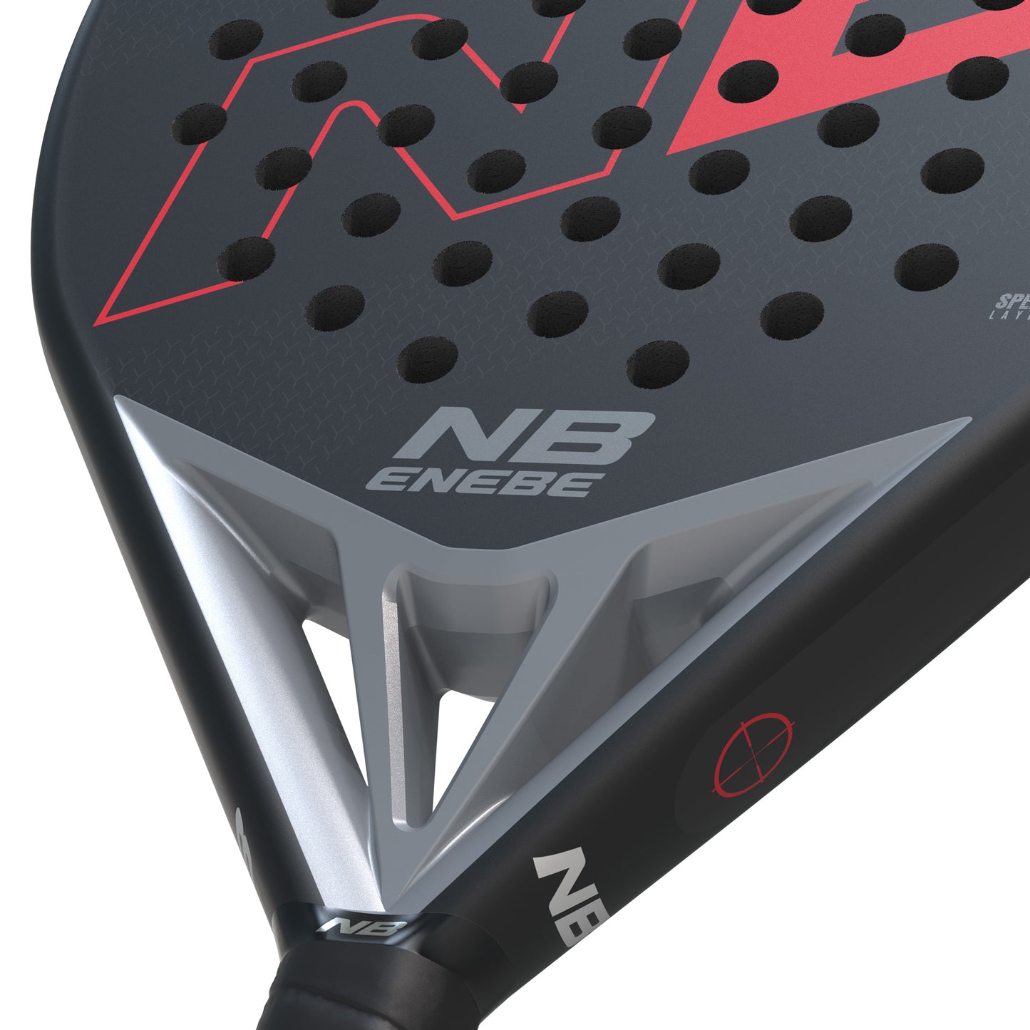 Pala Pádel Enebe Nitro Red