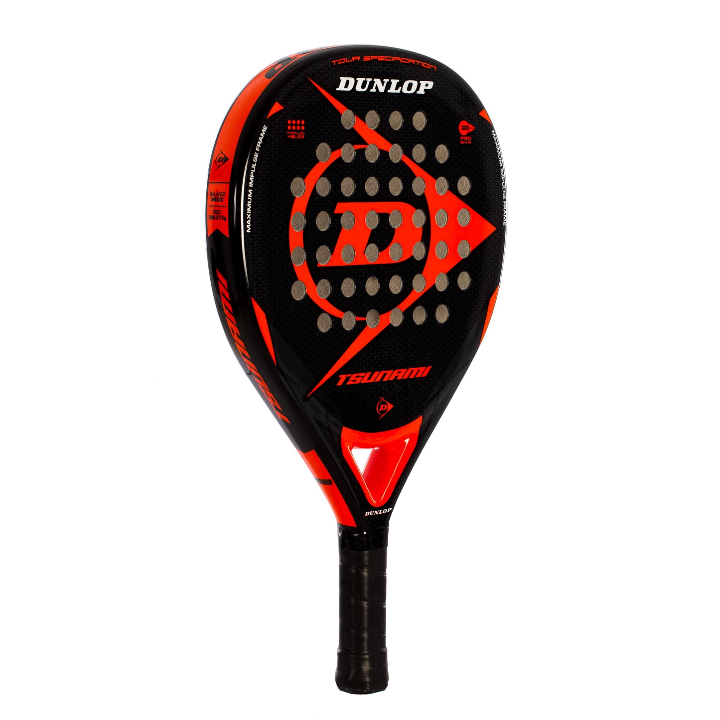 Pala Pádel Dunlop Tsunami Red