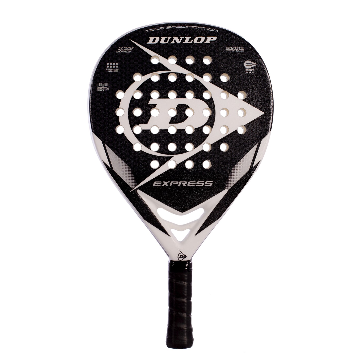 Pala Pádel Dunlop Express Black/White