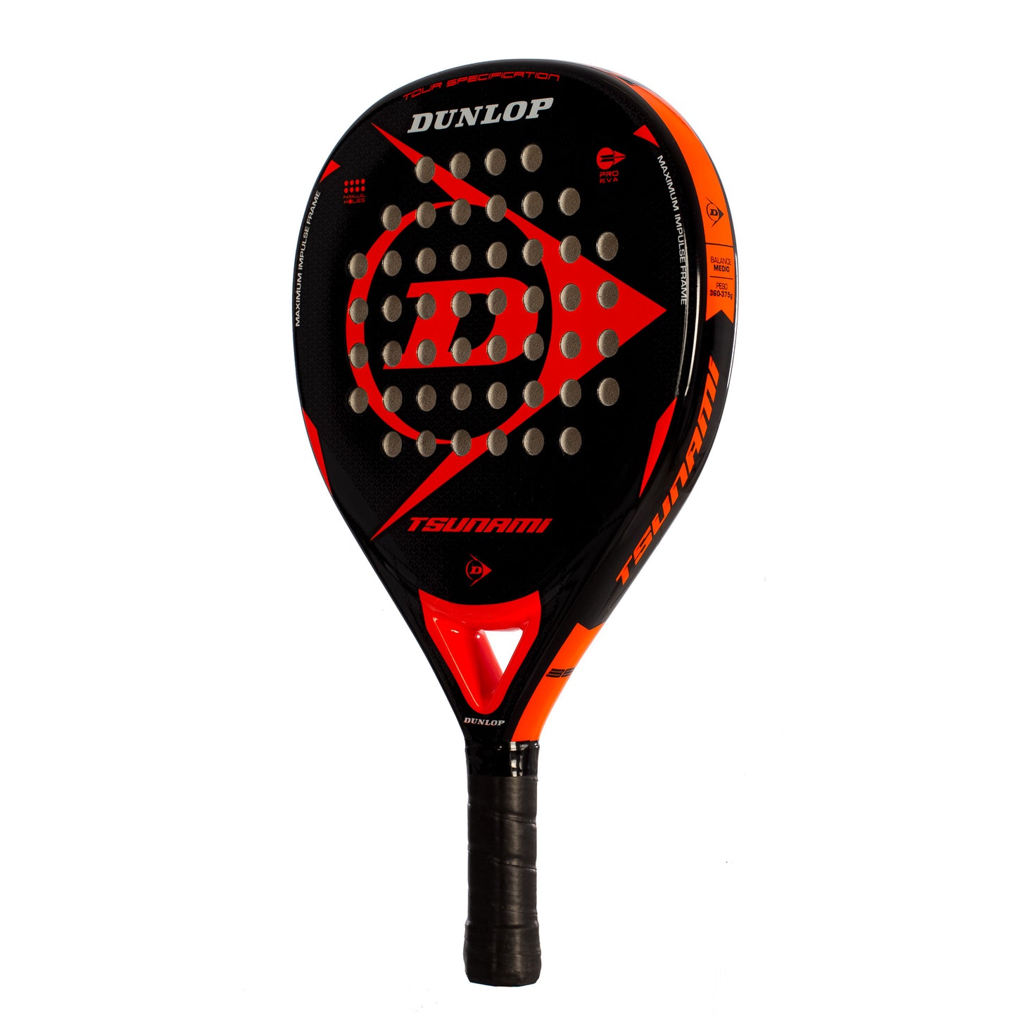 Pala Pádel Dunlop Tsunami Red