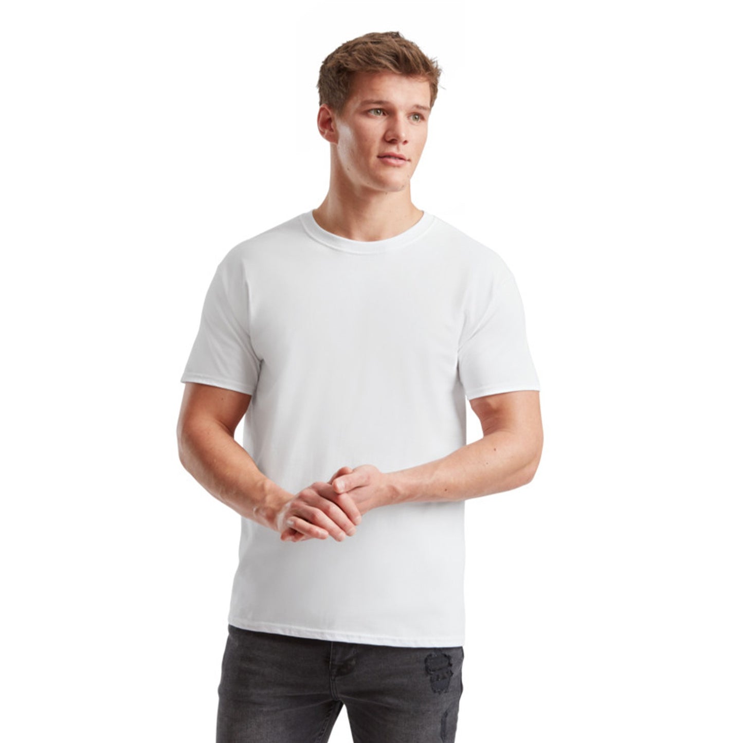 Camiseta Fruit Of The Loom Iconic 195 Premium Tees Adulto