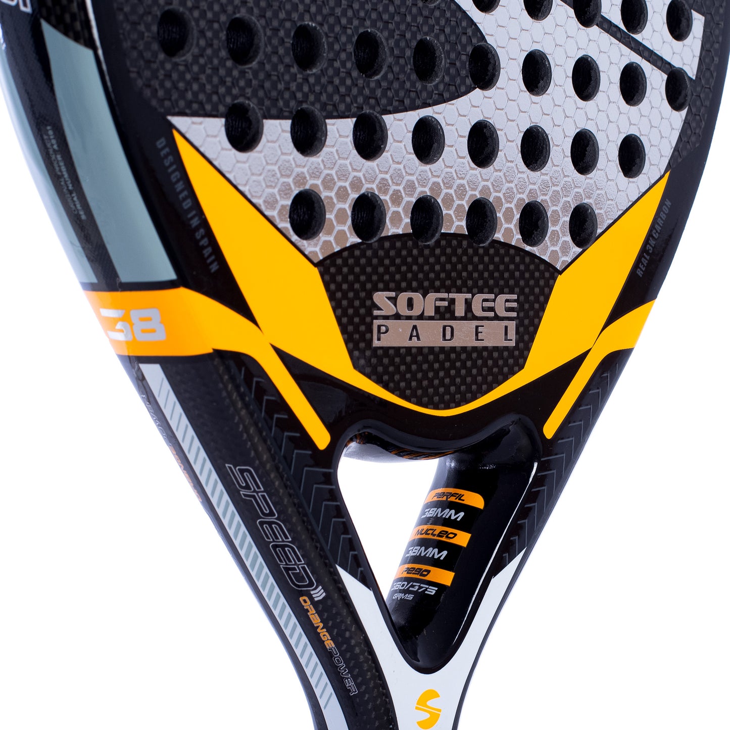 Pala Pádel Softee Speed Orange Power - Reedition-