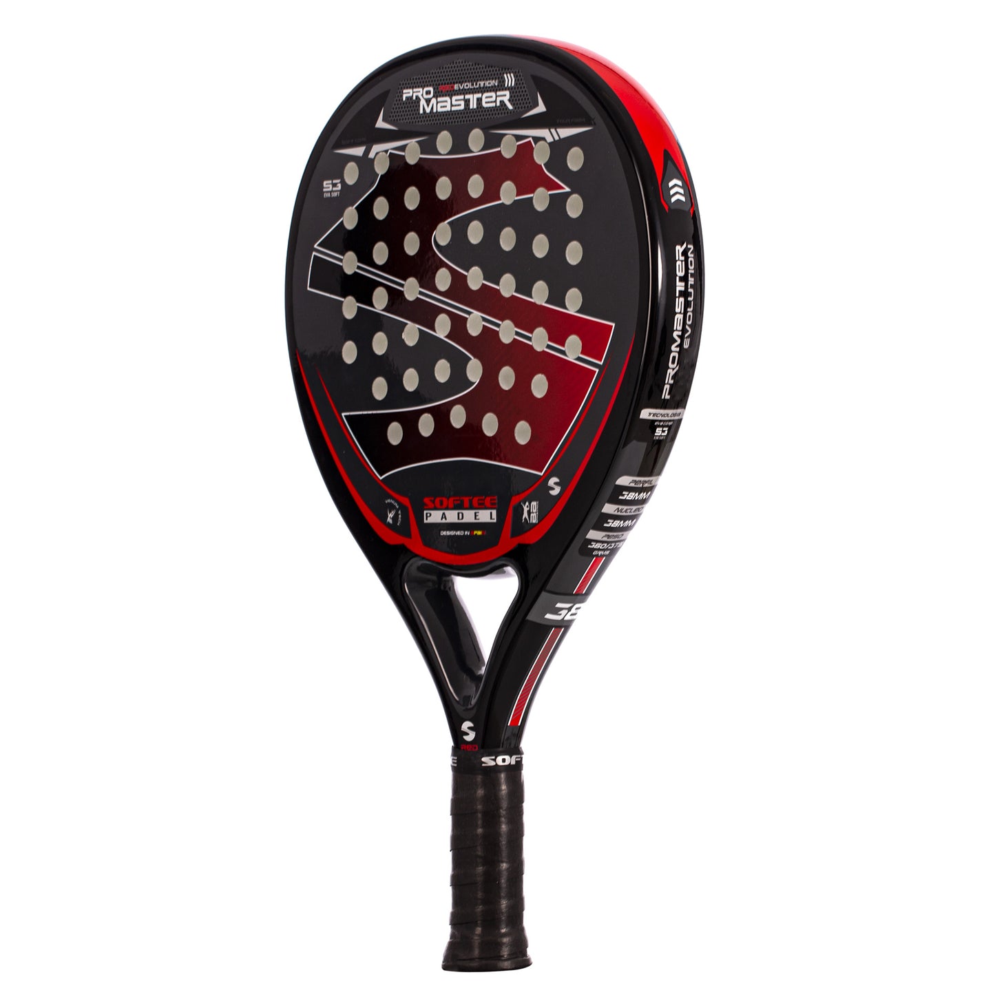 Pala Pádel Softee Pro Master Evolution Red